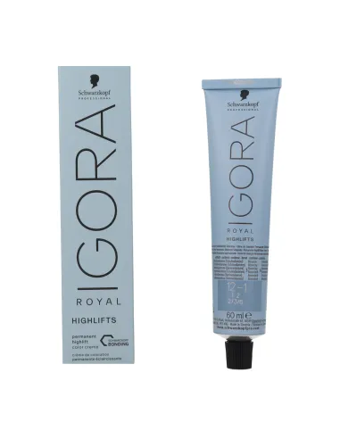 Schwarzkopf Igora Royal Highlifts 12-1 - Rubio Especial Ceniza 60 ml